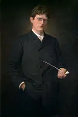Alfredo Andersen, Portrait of the Author Knut Hamsun