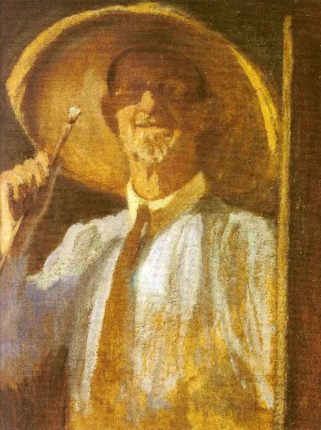 Alfredo Andersen, Selbstporträt