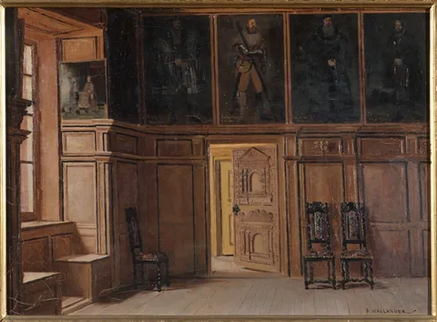 Alf Wallander, Gripsholms slott, rikssalen