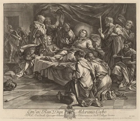 Robert van Audenaerde, Death of the Virgin