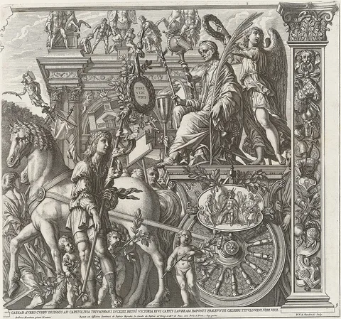 Robert van Audenaerde, The Triumph of Caesar