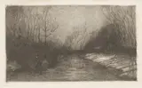 Vittore Grubicy de Dragon, Winter Evening
