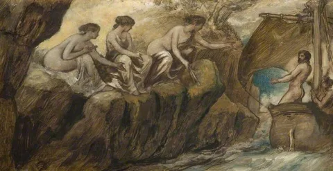 Edward Calvert, Ulysses And The Sirens