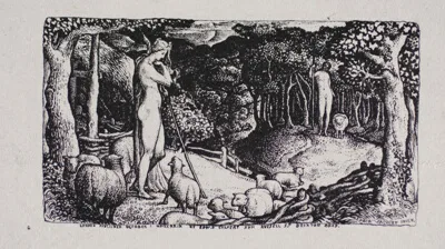 Edward Calvert, Ideal Pastoral Life