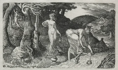 Edward Calvert, The Brook