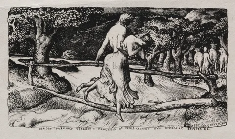 Edward Calvert, The Flood