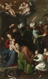 Pedro Núñez del Valle, The Adoration of the Magi