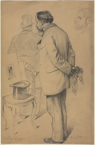 Paul Mathey, Edgar Degas