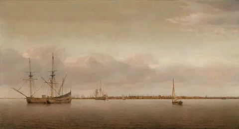 Abraham de Verwer, View of Hoorn