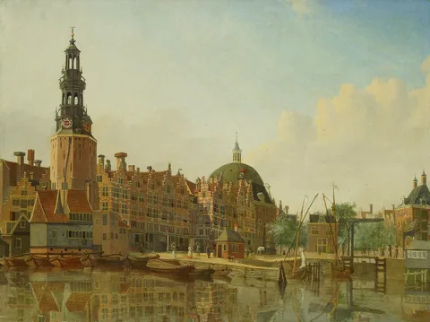Jan de Beijer, Haringpakkerstoren viewed from the IJ