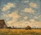 Louis Braquaval, The wheat field