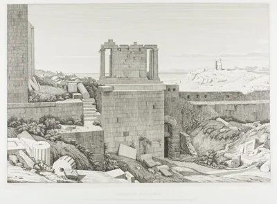 Théodore Caruelle d'Aligny, The Acropolis of Athens