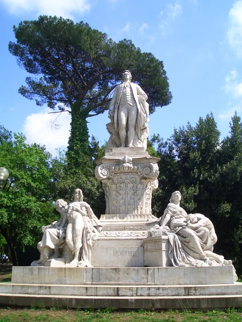 Gustav Eberlein, Goethe monument in Rome