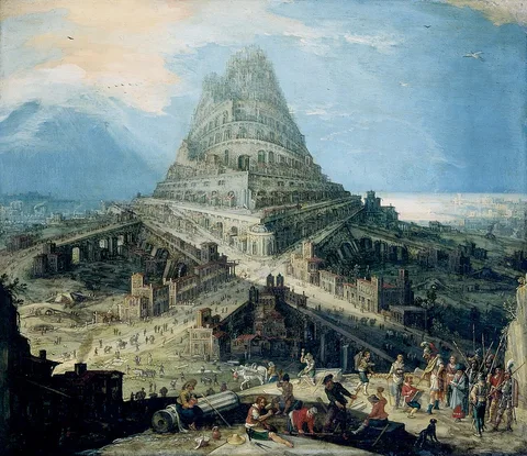 Hendrick van Cleve III, Building of the Tower of Babel