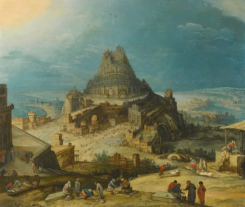 Hendrick van Cleve III, The Tower of Babel