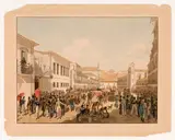 Félix Taunay, Baron of Taunay, Rua Direita, Rio de Janeiro (atribuído)