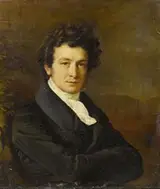 Amélie Munier-Romilly, Portrait of artist's husband, pastor David-François Munier