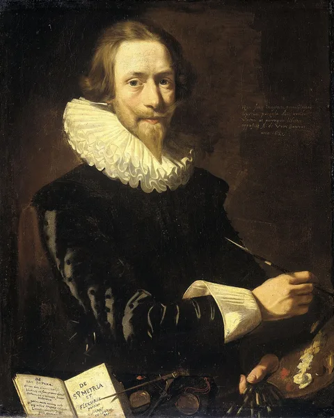 Abraham de Vries, Self-portrait