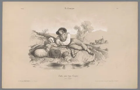 Bernard-Romain Julien, Voorstellingen van het leven op het platteland