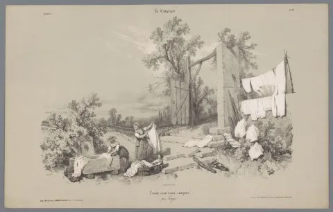 Bernard-Romain Julien, Voorstellingen van het leven op het platteland