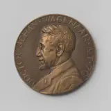 Gra Rueb, Zeventigste verjaardag van Johan Wagenaar (Vereniging voor Penningkunst 1932, tweede penning)