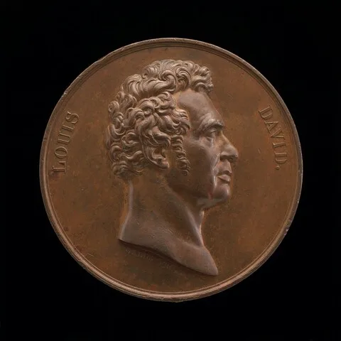 André Galle, Jacques-Louis David, 1748-1825, Painter [obverse]