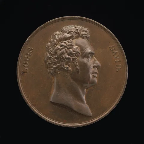 André Galle, Jacques-Louis David, 1748-1825, Painter [obverse]