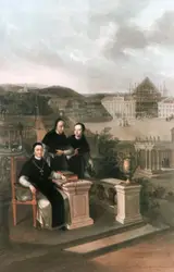 Stephan Dorfmeister, Abbot Marian Reuter and the Lyceum at Szombathely