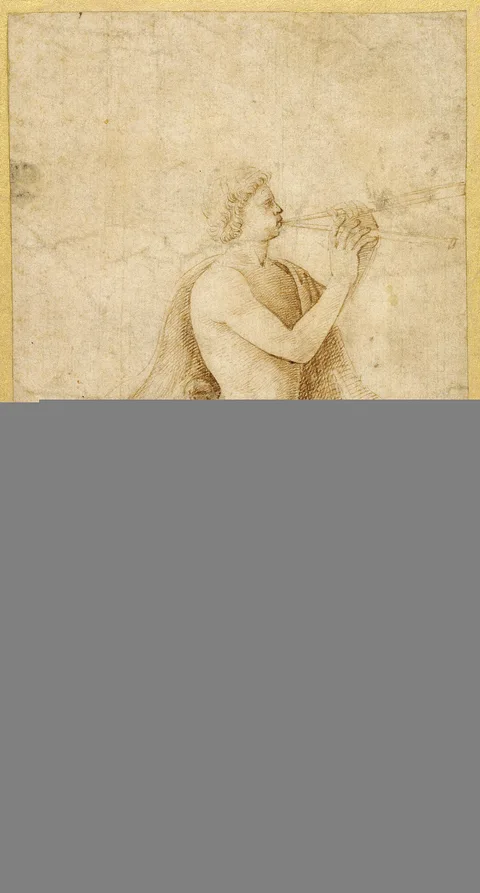 Bernardo Parentino, A Satyr Playing an Aulos