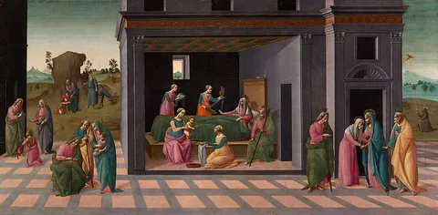Bartolomeo di Giovanni, Scenes from the Life of Saint John the Baptist