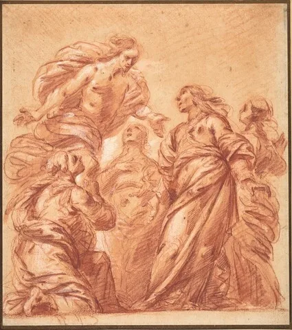 Ercole Procaccini the Younger, The Women at the Sepulchre with Christ of the Noli me Tangere