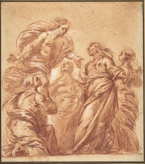 Ercole Procaccini the Younger, Christ Appearing to the Four Marys