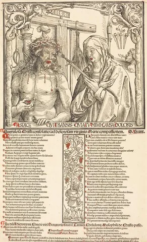 Wolf Traut, The Man of Sorrows and Mater Dolorosa