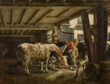 Jan Stobbaerts, Leaving the barn