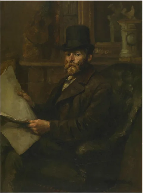 Jan Stobbaerts, The sculptor Robert Fabri