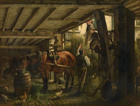 Jan Stobbaerts, Haycart