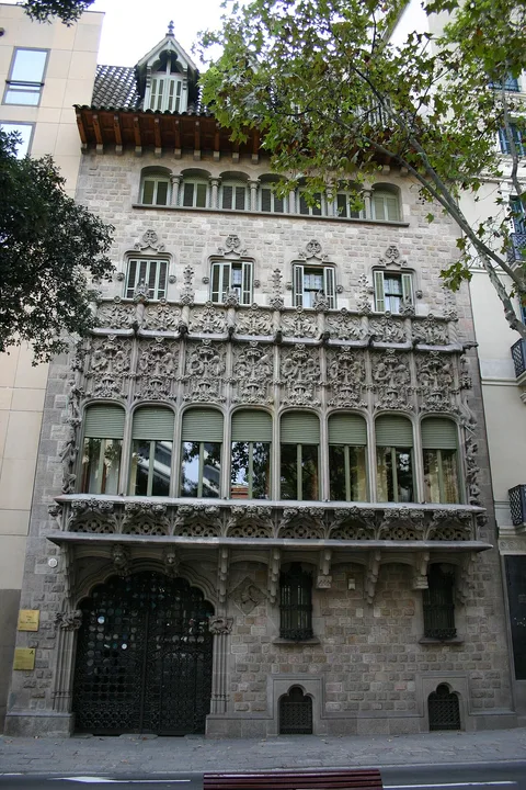 Eusebi Arnau i Mascort, Palau del Baró de Quadras