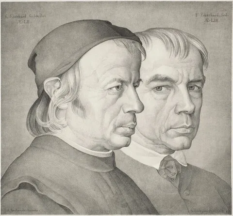 Johann Anton Ramboux, The Brothers Konrad and Franz Eberhard