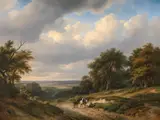 Jan Baptiste de Jonghe, Landscape in the Ardennes