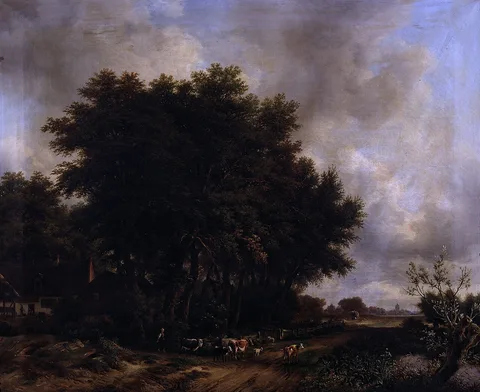 Jan Baptiste de Jonghe, The Surroundings of Courtrai