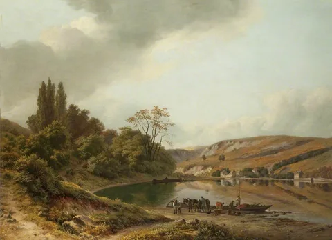 Jan Baptiste de Jonghe, The Ferry