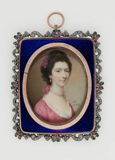 Nathaniel Hone the Elder, Portrait of Sarah Sophia Banks