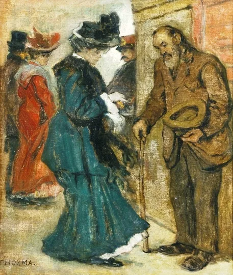 János Thorma, Alms