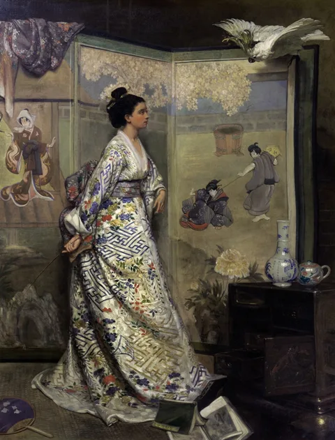 Gustave Léonard de Jonghe, The Japanese Fan