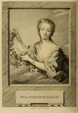 Edmond Hédouin, Portrait of Mme la Marquise de Noailles
