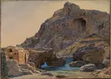 Thorald Læssøe, View of Marina Piccola, Capri: Afternoon Light