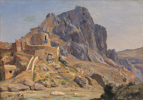 Thorald Læssøe, View of Marina Piccola, Capri: Morning Light