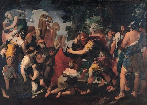 Giovanni Maria Bottala, Meeting between Esau and Jacob