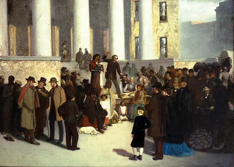 Thomas Satterwhite Noble, Last Sale of Slaves