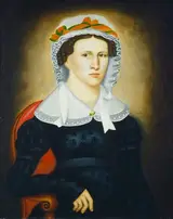 Erastus Salisbury Field, Wife of Man with Vial